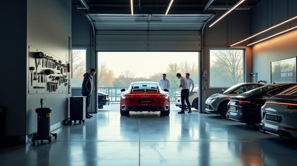 Garage Porsche Lille : services de réparation et d'entretien premium